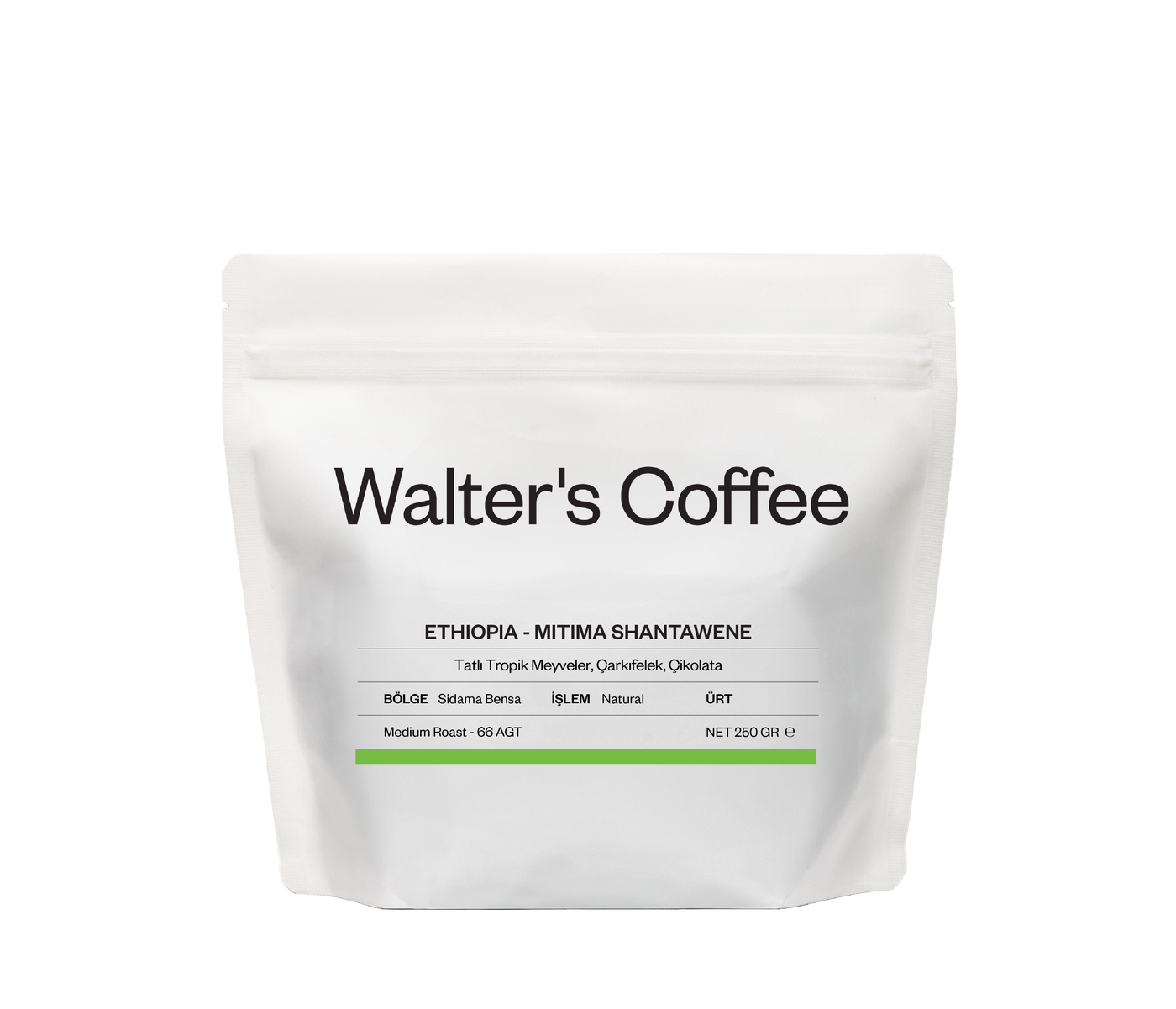 Ethiopia Mitima Shantawene Natural Specialty Kahve 250GR - Walter's Coffee Sidama