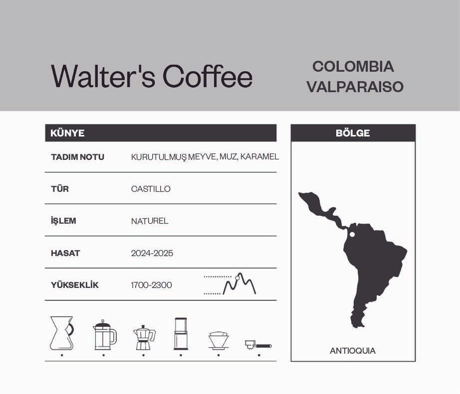 COLOMBIA - VALPARAISO - 250GR